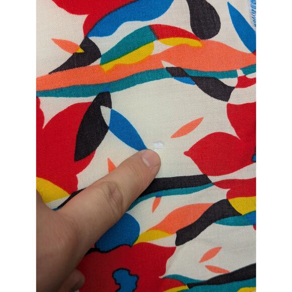 Vintage Liberty London Abstract Floral Print Scarf - Picture 4 of 9